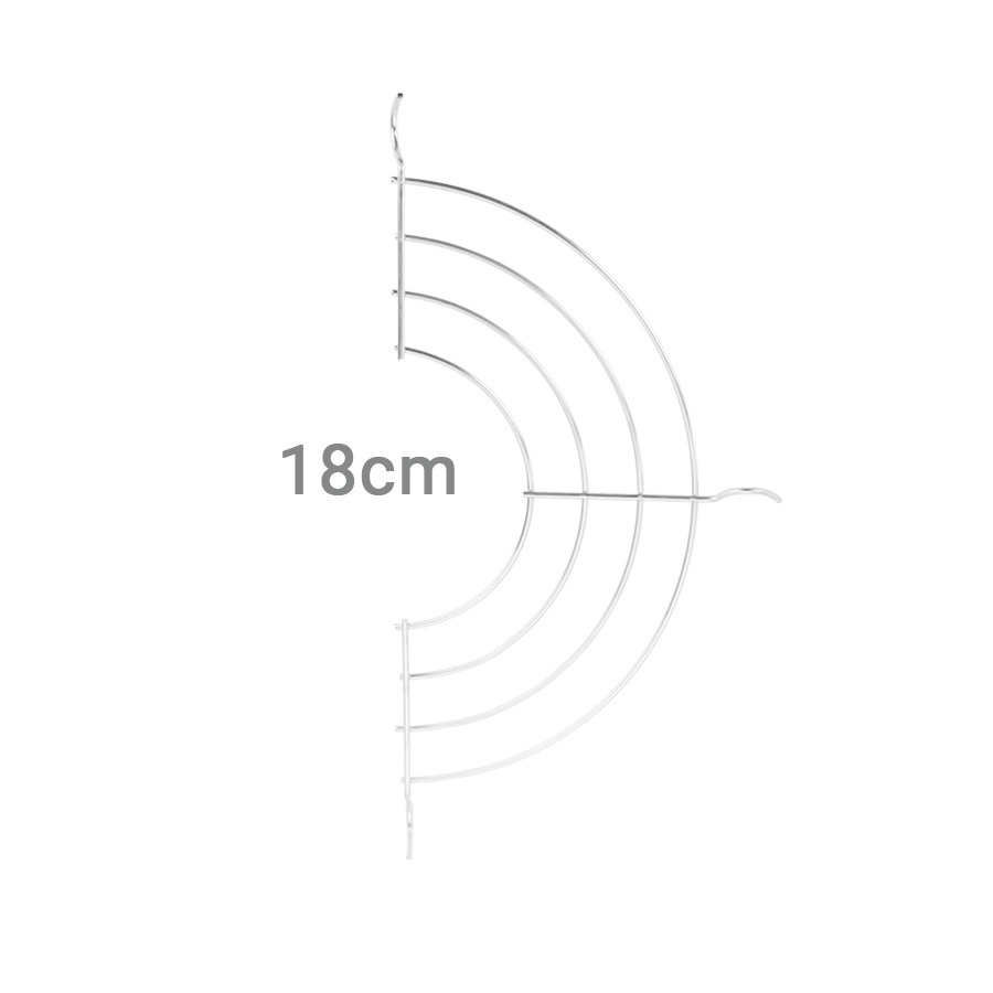 Ảnh Vỉ Gác Chảo-Tách Dầu INOX 304 Cao Cấp Size 18-20-24-26-28cm Hàng Chính Hãng KALPEN-GIA DỤNG ĐỨC 2