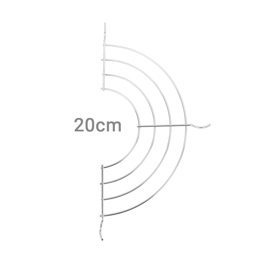 Ảnh Vỉ Gác Chảo-Tách Dầu INOX 304 Cao Cấp Size 18-20-24-26-28cm Hàng Chính Hãng KALPEN-GIA DỤNG ĐỨC 3