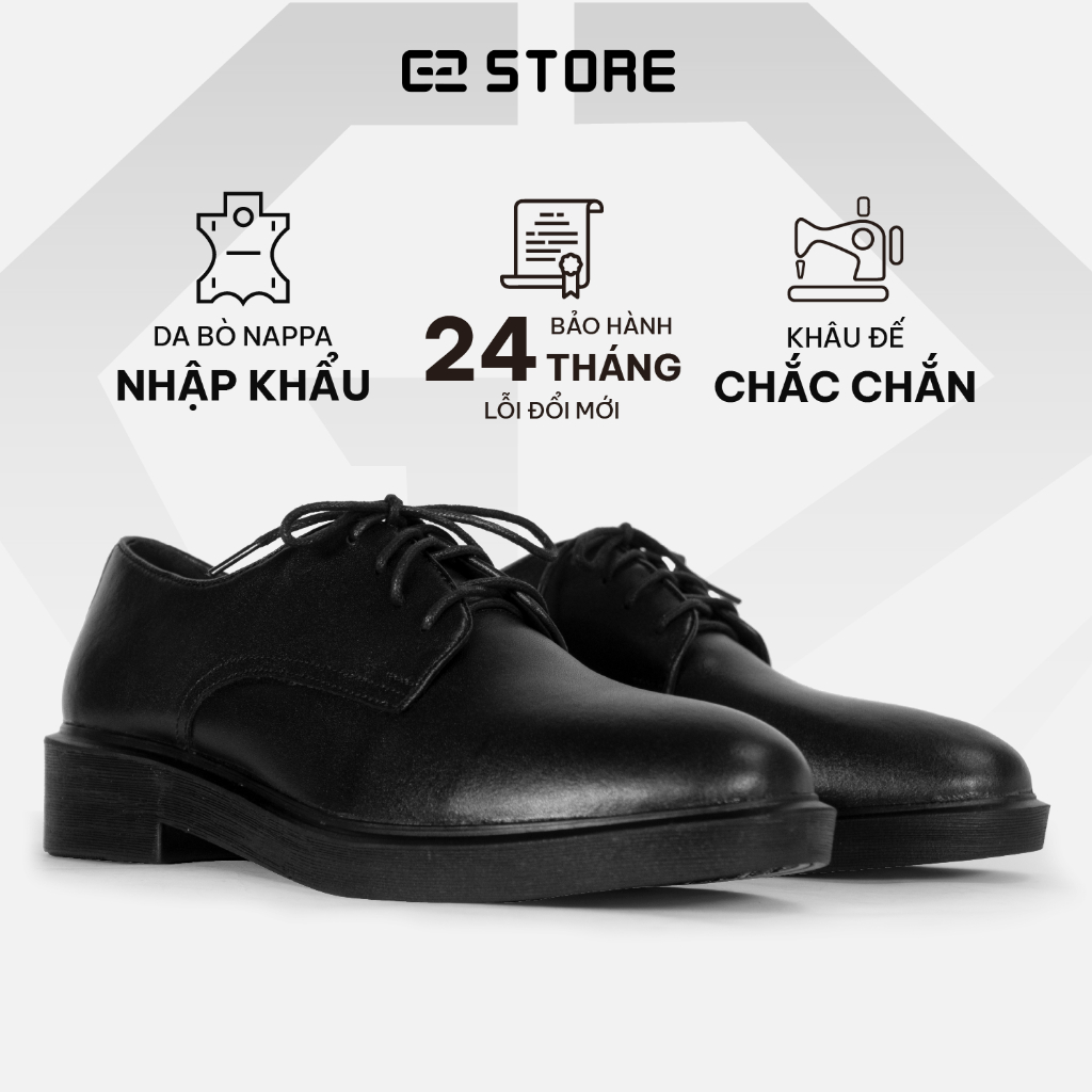 Ảnh Giày tây nam G2 Derby công sở độn đế tăng chiều cao da bò cao cấp chính hãng trẻ trung đi làmđi tiệc 1