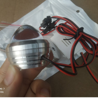 Đèn chớp nháy bi mắt trâu điện chung 12v 24v dùng cho ô tô, xe máy. ( GIÁ 1 BỘ)