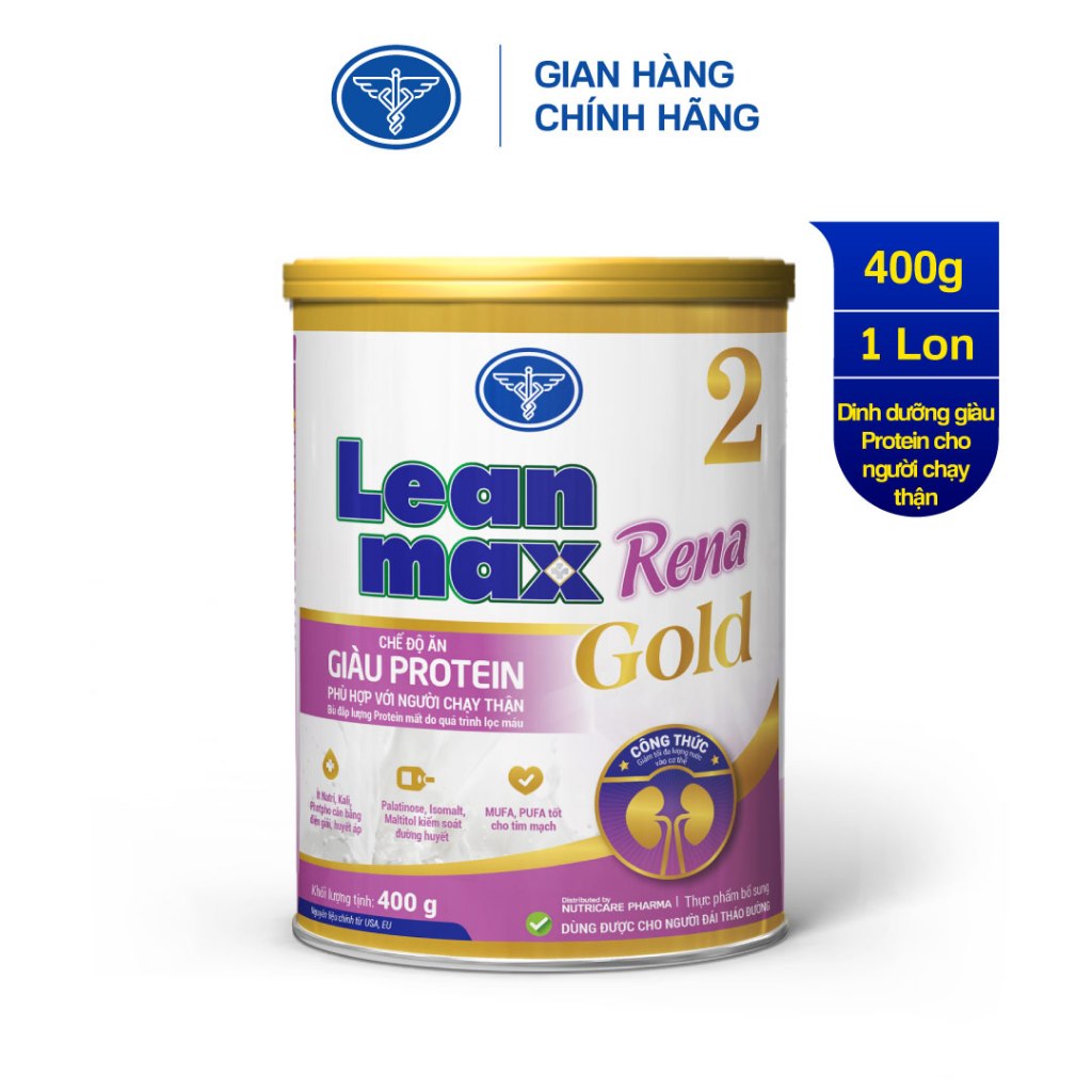 Lon sữa Leanmax Rena Gold 2 400g - Dinh dưỡng giàu Protein cho người ...