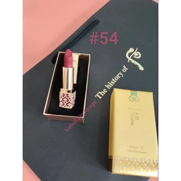 Son Whoo Cao Cấp Hoàng Cung (lâu trôi, mềm mịn) WHOO LIPTICK VELVET LIP ROUGE