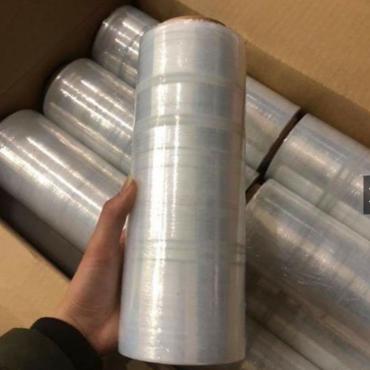 Màng Co PE Bọc Hàng Hoá Quấn Bụng, Màng Quấn Giảm Béo Tắm Trắng Quấn Thực Phẩm, Size 25cm