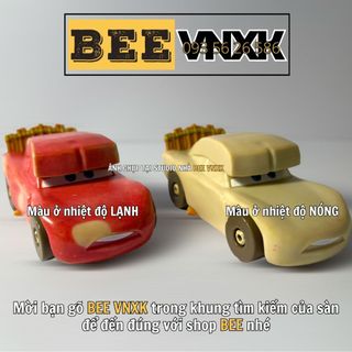 Mô hình Xe đổi màu Car Disney Pixar theo nhiệt độ nóng, lạnh hãng Mattel xuất dư, không hộp BEE VNXK