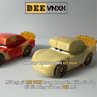 Mô hình Xe đổi màu Car Disney Pixar theo nhiệt độ nóng, lạnh hãng Mattel xuất dư, không hộp BEE VNXK