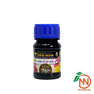 ORG-HUM 100ml - Bung Rễ Bật Mầm | Acid humic+ Acid Fulvic