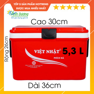 Thùng đá vuông, phích đá giữ nhiệt 15L nhựa Việt Nhật