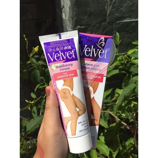Kem tẩy lông velvet tẩy lông chân wax lông nách kem tẩy lông vùng kín tẩy lông nách đảm bảo k đau rát