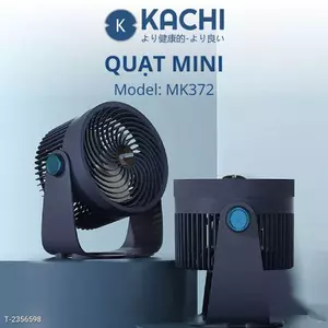 Quạt mini, quạt nhỏ tích điện Kachi MK372