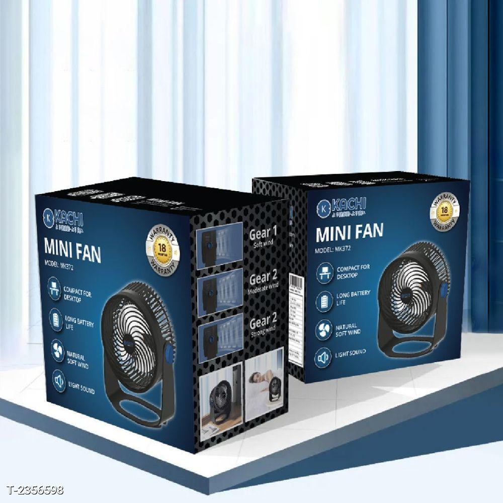 Quạt mini, quạt nhỏ tích điện Kachi MK372