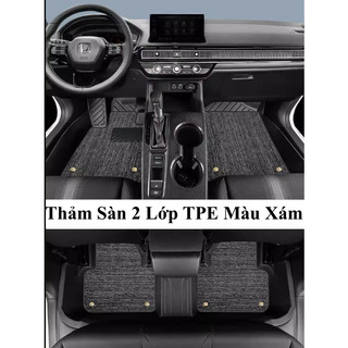 Lót Sàn 2 Lớp Honda Civic Chất Liệu Nhựa Cao Cấp , Hàng Loại Dày Nhập Nội Địa Trung