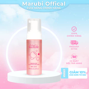Sữa rửa mặt bọt Marubi 150ml sạch sâu không khô da mềm mịn thông thoáng lỗ chân lông