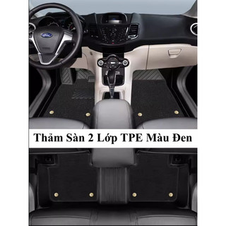 Lót Sàn 2 Lớp Ford Fiesta  Chất Liệu Nhựa Cao Cấp , Hàng Loại Dày Nhập Nội Địa Trung