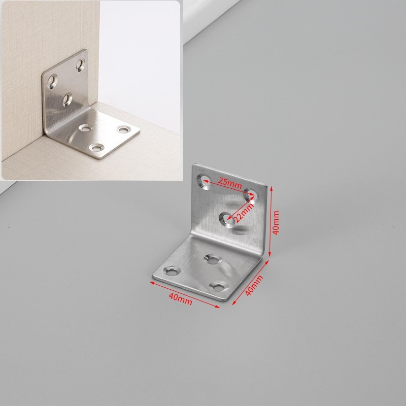 Bát ke vuông góc INOX đa năng 90 độ - Ke góc vuông bản rộng dày dặn ...