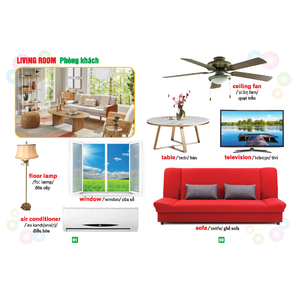 sách - Từ Điển Bằng Tranh - Đồ Dùng Gia Đình, Đồ Dùng Học Tập (bìa cứng)
