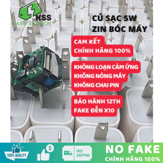 [HÀNG BÓC MÁY 100% - Có Ảnh Mạch Bên Trong] Củ sạc 5w zin bóc máy chính hãng - KSS
