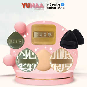 Mút Trang Điểm Siêu Mềm Marshmallow - Mút Tán Kem - Đệm Ngón Tay, Giọt Nước, Đàn Hồi, Đa Năng