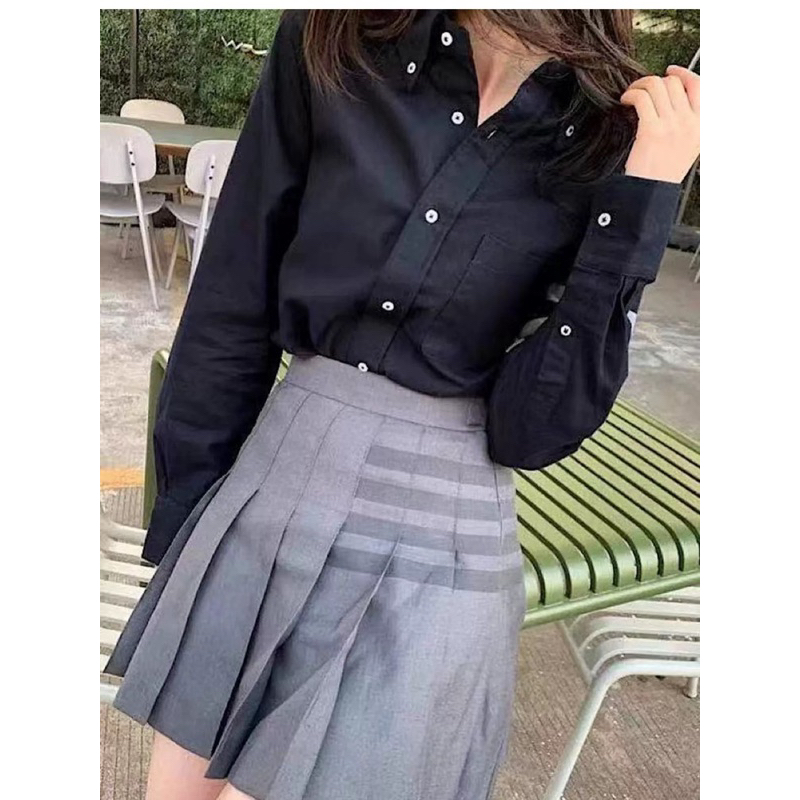 ⚡️[Hight Quality] Full Mẫu Chân Váy Xếp Li Tho.m Có Lót Quần - Điểm Nhấn 4 Bar Màu Sắc Cao Cấp - TB Qccc Hottrend
