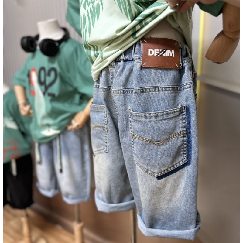 Quần short jean nam size đại cồ từ 30-58kg cao dưới 1m58
