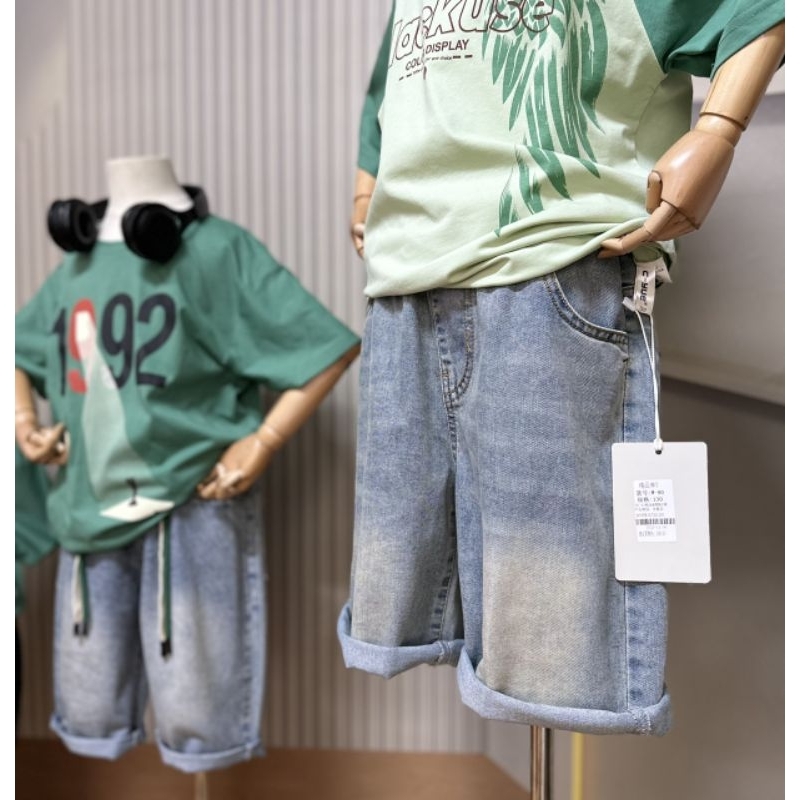 Quần short jean nam size đại cồ từ 30-58kg cao dưới 1m58