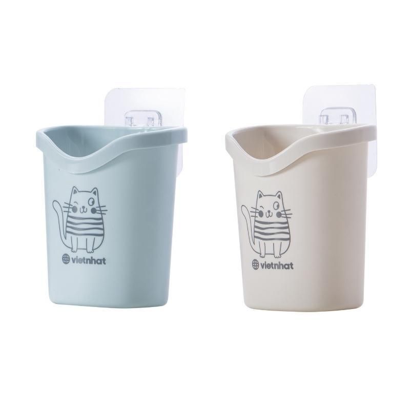 Cốc Gấu Đựng Bàn Chải Kem Đánh Răng Dán Tường Đa Năng - Darling Home