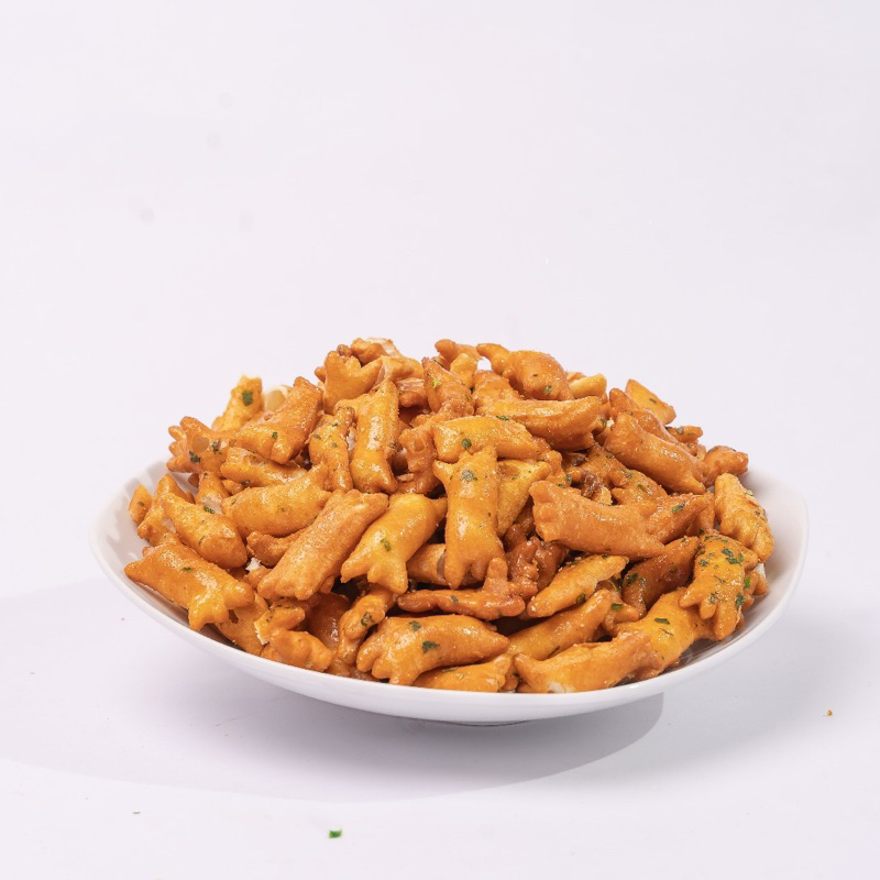 500gr Quẩy Cua Chiên Mắm Hành Thơm Giòn - Túi Zip