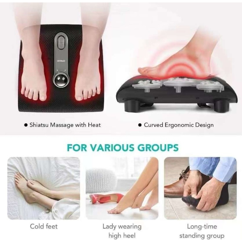 Máy massage chân, bi đá nóng NAIPO ( Germany )