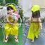Quần áo cho bé gái (7-20kg) áo Yếm vải Gấm, quần dài vải Lụa cho bé gái