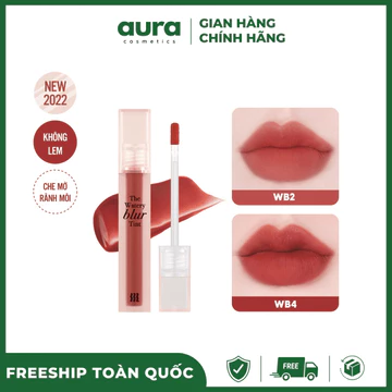 Son Kem Lì Mịn Mượt Merzy Blur Tint