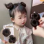 Búi Tóc Giả Cho Bé Kiểu Na Tra – Kẹp Búi Mini Siêu Dày, Dễ Thương Dễ Kẹp Cho Trẻ Em