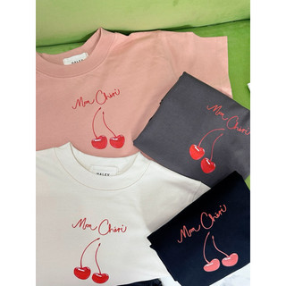 Áo Thun Baby Tee in hình trái Cherry dễ thương chất Cotton Premium
