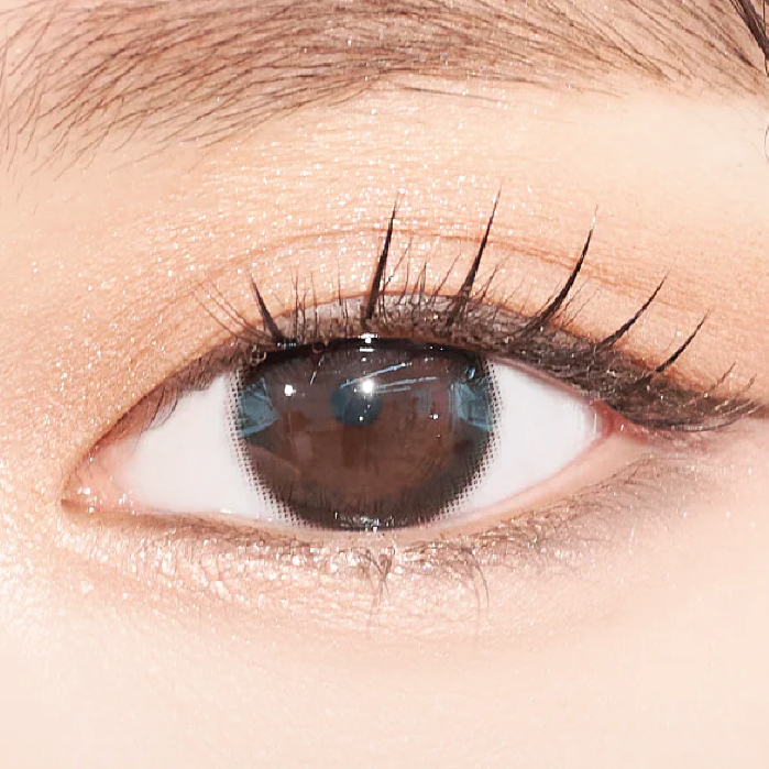 Ảnh Lens Mắt Đen 1 Ngày Ann365 Màu Đen Mắt Mèo Makeup Douyin Từ 0 – 8 Độ Loại Dùng 1 Lần 2