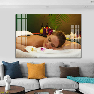 Tranh Spa Treo Tường Trang Trí, Gội Đầu Dưỡng Sinh, Làm Đẹp (P32)