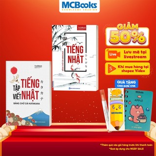Sách - Combo Tập Viết Tiếng Nhật Bảng Chữ Cái Katakana và Hiragana