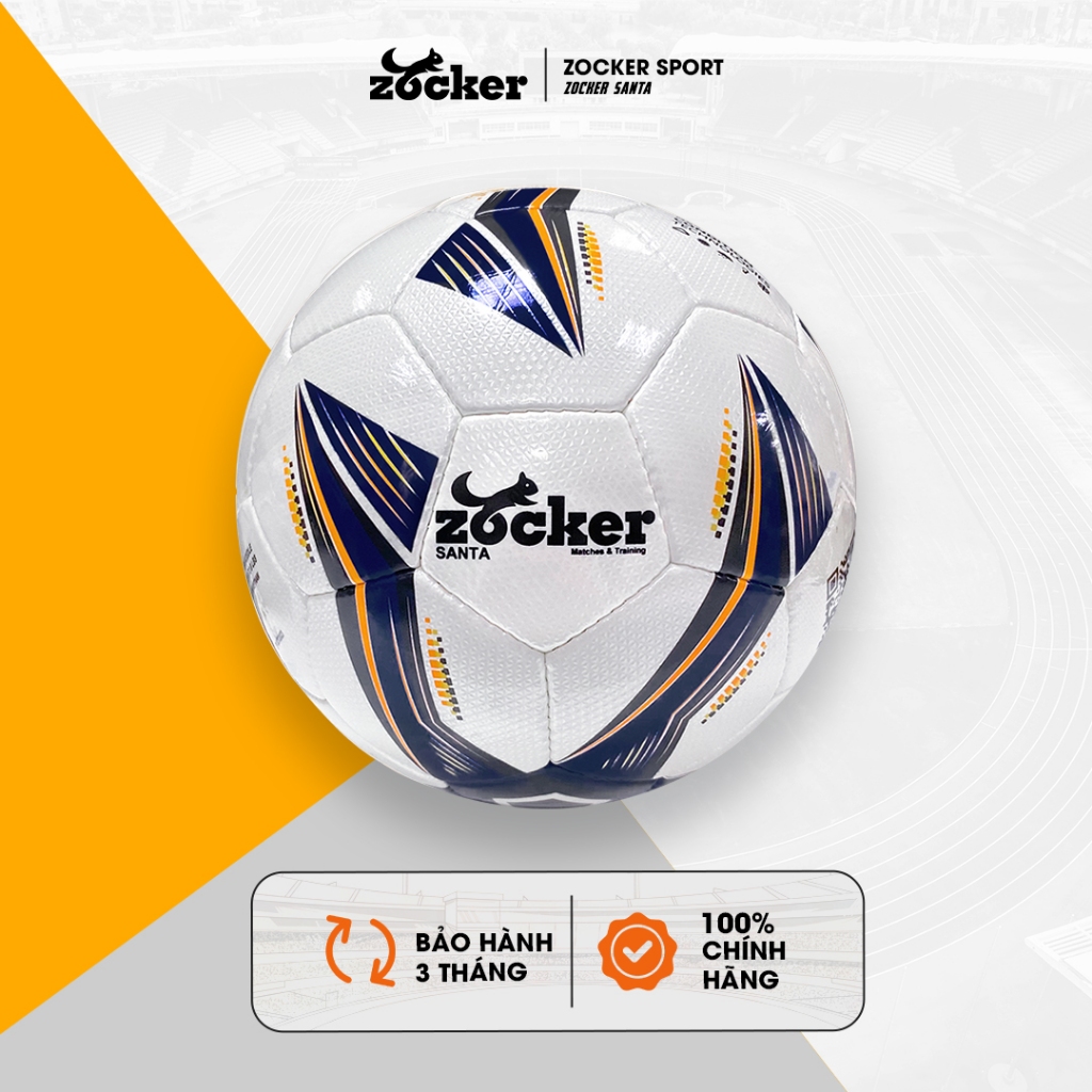 Quả Bóng Đá Zocker Santa Size 5 | Shopee Việt Nam