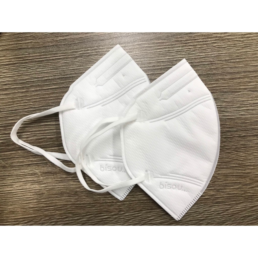 Túi 2 cái khẩu trang cao cấp BiN95 5 lớp hiệu BISOU