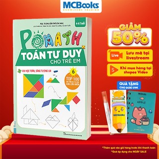 Sách - Pomath - Toán tư duy cho trẻ em - Tập 6