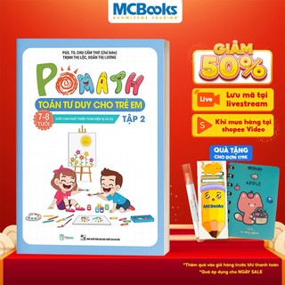 Sách -  POMath - Toán tư duy cho trẻ em 7-8 tuổi tập 2