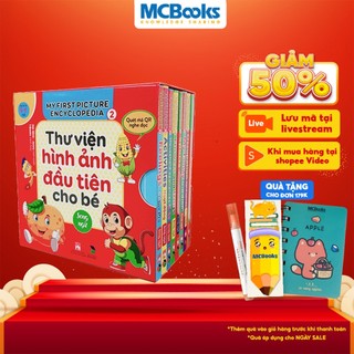 Sách - Bộ Hộp Thư Viện Hình Ảnh Đầu Tiên Cho Bé Từ 0 6 Tuổi Song Ngữ Việt Anh - Tập 2