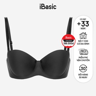 Áo ngực nữ su có gọng không đường may mút vừa cup ngang phom đúc iBasic BRAW098 | Shopee Việt Nam