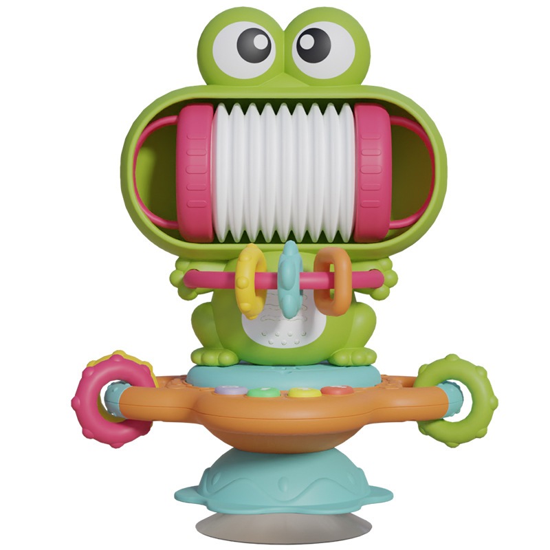 Đồ Chơi Vịt Montessori Cho Bé Sơ Sinh Để Bàn Ăn Cho Bé Ăn Ngoan Có Nhạc Phát Triển Giác Quan Cho Bé - PUPU HOUSE