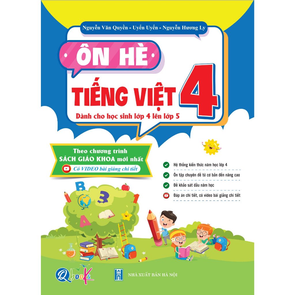 Ảnh Sách - Combo Ôn Hè Toán và Tiếng Việt 4 - Dành cho học sinh lớp 4 lên 5 (2 cuốn) 1