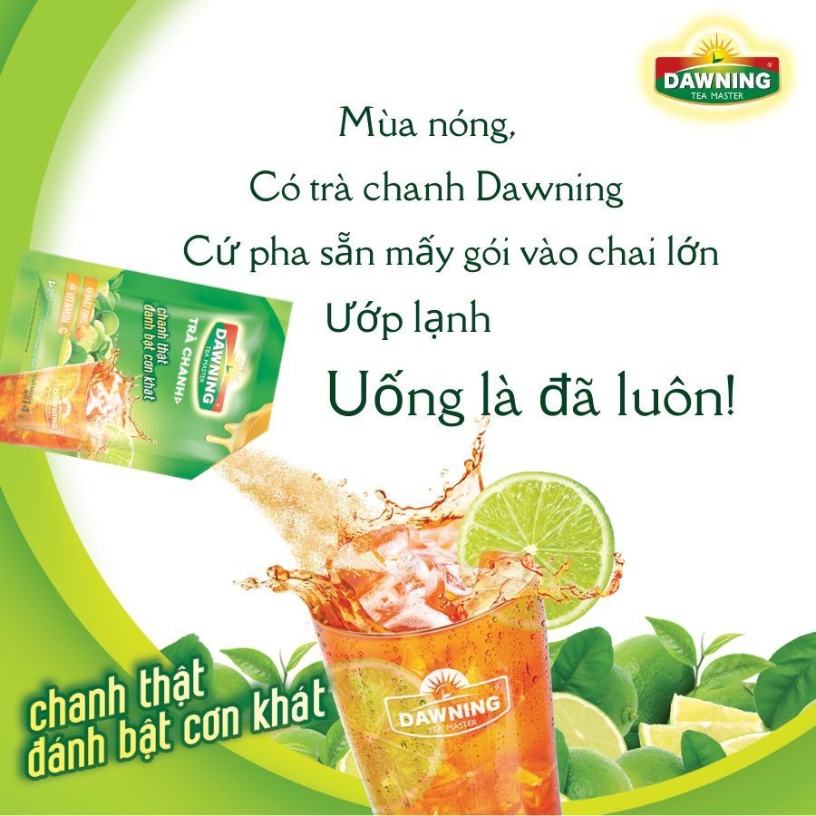 Ảnh Combo 5 vị Trà Dawning- Trà chanh, Trà sữa trân châu Tròn vị ngon & Đậm vị trà 2