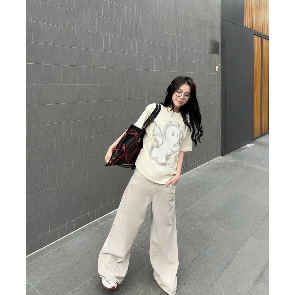 [VẢI 250GSM] Áo Thun Hiphop Devil And Angel Unim Fashion Form Unisex Phong Cách Streetwear Y2K AP221
