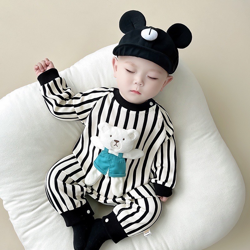 Mũ lưỡi trai đính tai micky cute phong cách Hàn Quốc cho bé trai và bé gái 0-2 tuổi mesocshop