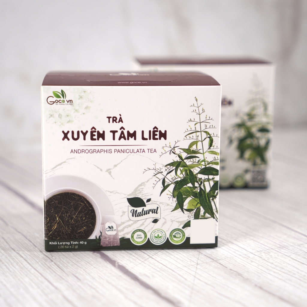 Product image Trà túi lọc Goce.vn xuyên tâm liên - 40g (20 túi x 2g) 3