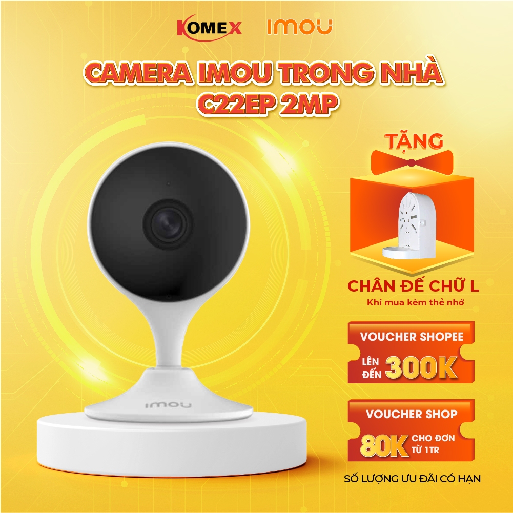 Camera Imou Trong Nhà C22EP Ip Wifi Full HD 1080P, Còi báo động, Cảnh ...