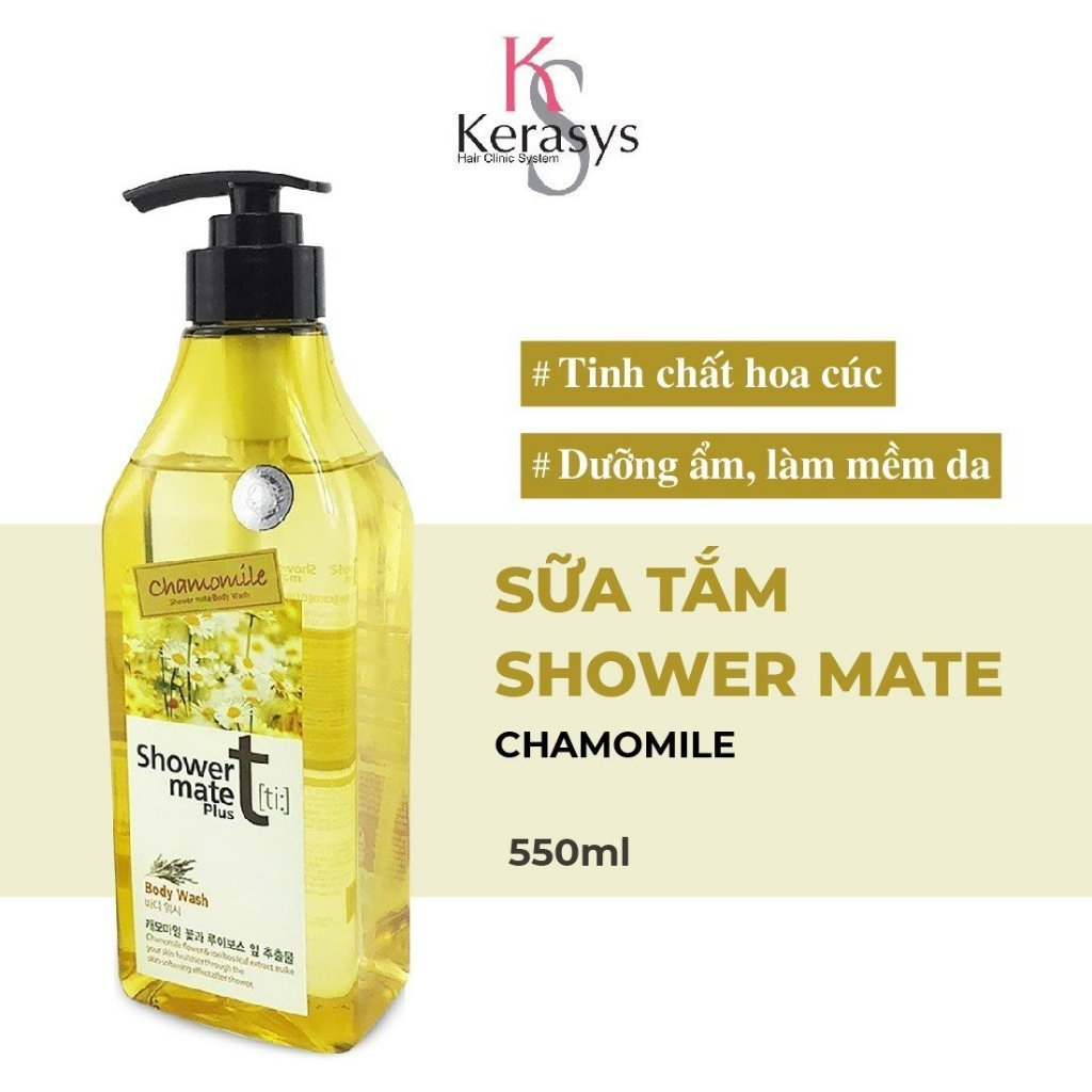 Sữa Tắm Tinh Chất Hoa Cúc shower mate chamomile 550g (hương thơm nhẹ ...