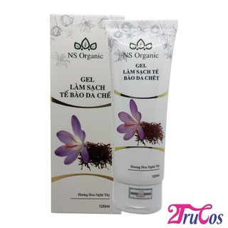 Gel Làm Sạch Tế Bào Chết Hoa Nghệ Tây NS Organic Saffron Whitening Peeling Gel 120ml mịn da| 2Trucos