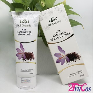 Gel Làm Sạch Tế Bào Chết Hoa Nghệ Tây NS Organic Saffron Whitening Peeling Gel 120ml mịn da| 2Trucos
